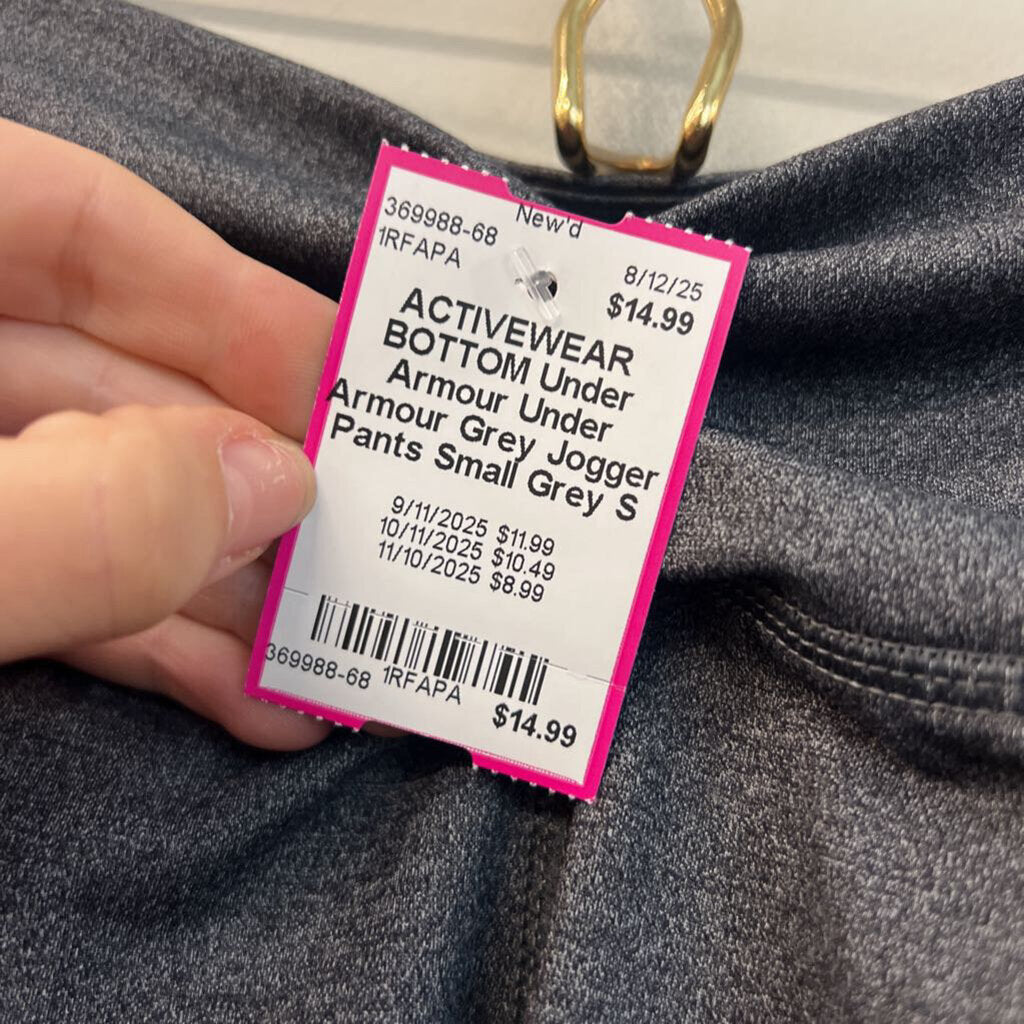 Under Armour Grey Jogger Pants Small
