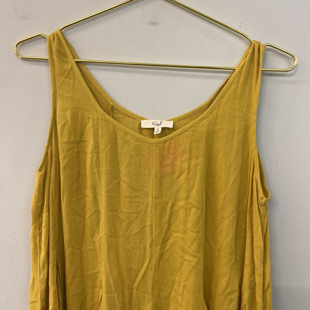 Easel Olive Green Tank Dress Small