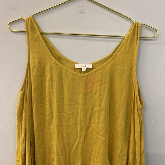 Easel Olive Green Tank Dress Small