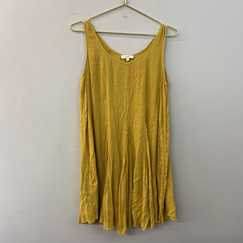 Easel Olive Green Tank Dress Small