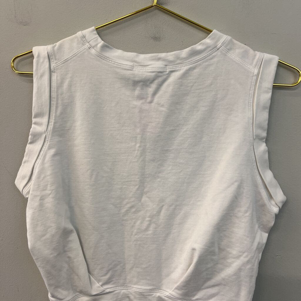 Arrive Guide White Cropped Tank Top Small