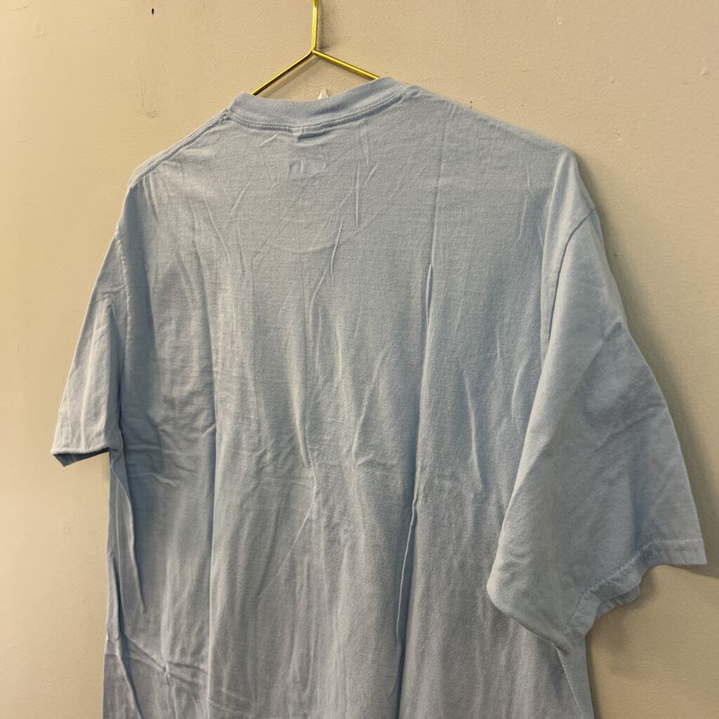 Disney Blue Mickey Short Sleeve Graphic Tee Large