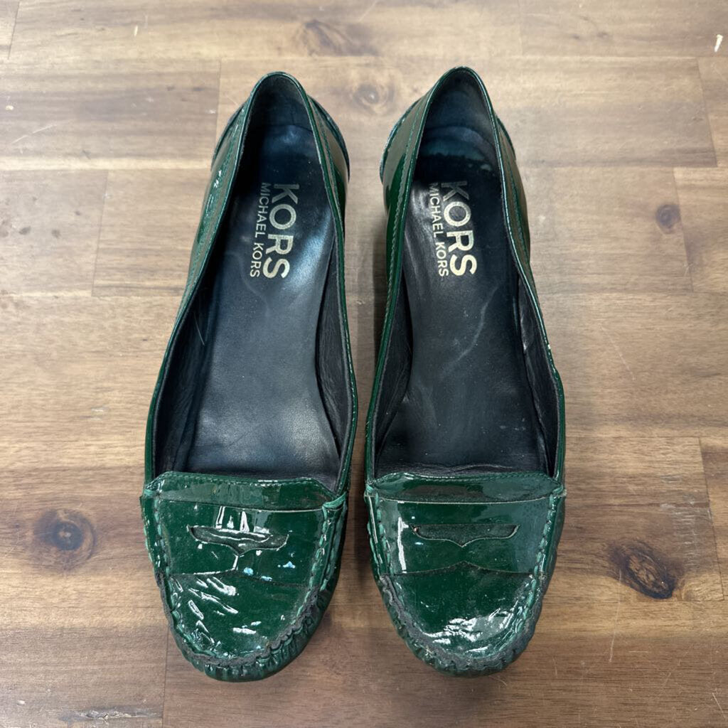 Michael Kors Green Loafers 6.5