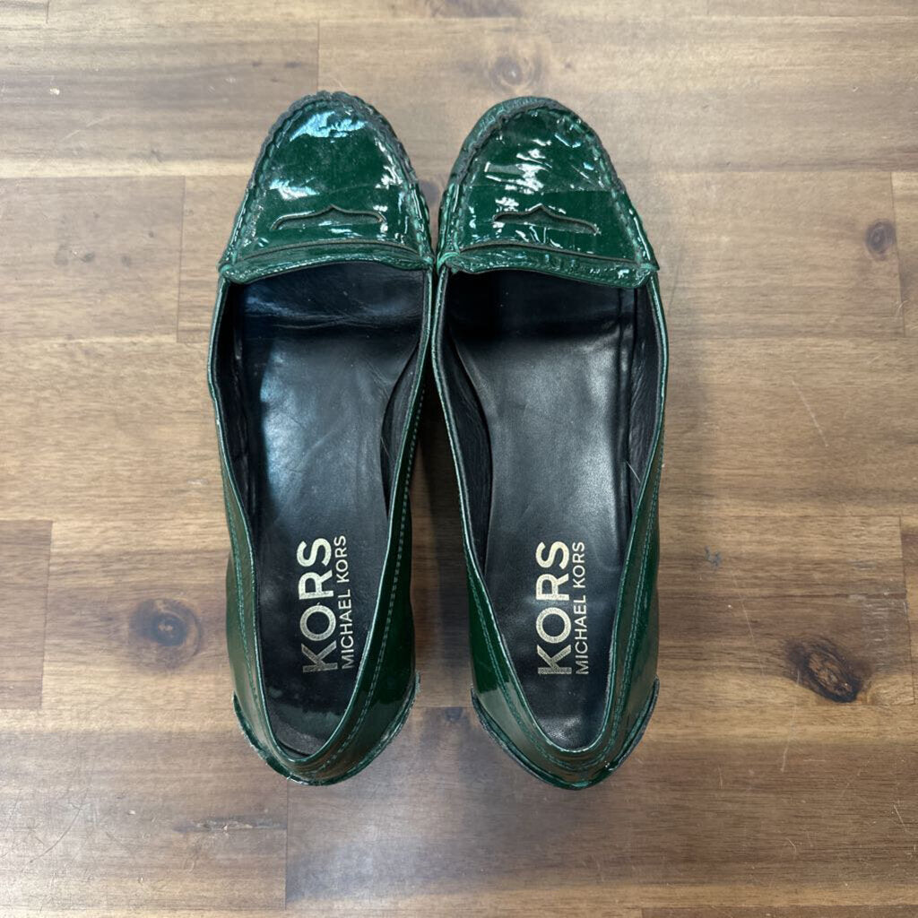Michael Kors Green Loafers 6.5