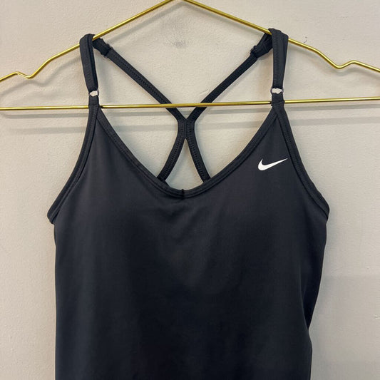 Nike Black Padded Athletic Tank Top Extra Small