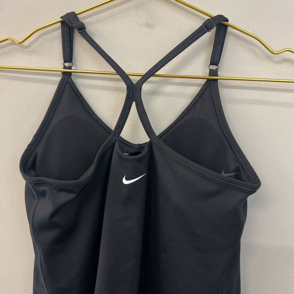 Nike Black Padded Athletic Tank Top Extra Small