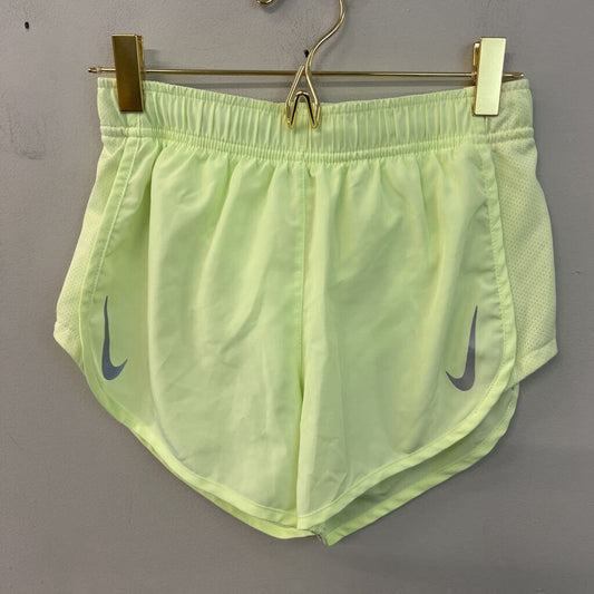 Nike Lime Green Athletic Shorts Extra Small