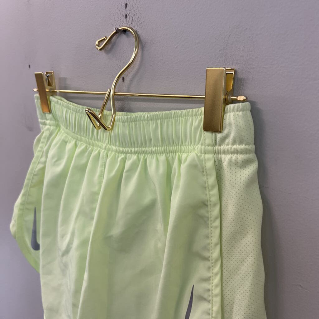 Nike Lime Green Athletic Shorts Extra Small