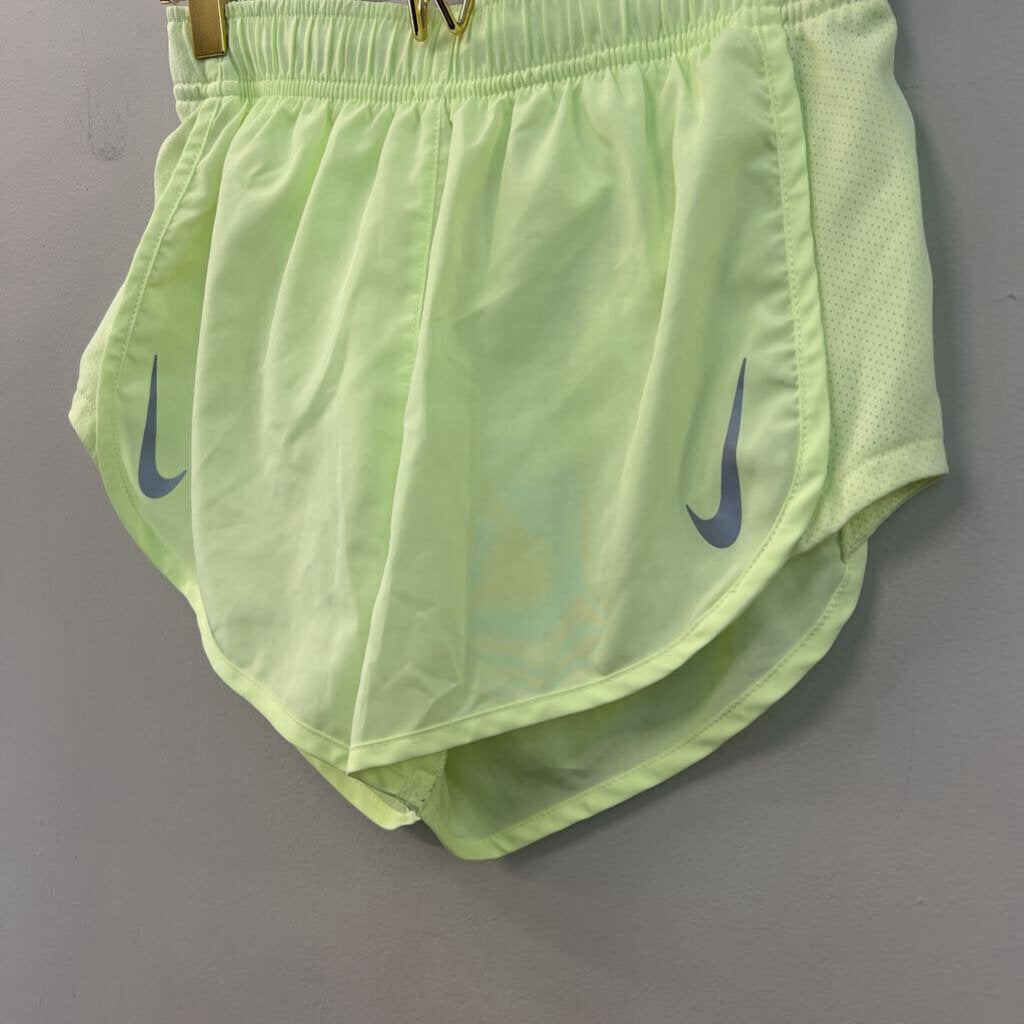 Nike Lime Green Athletic Shorts Extra Small