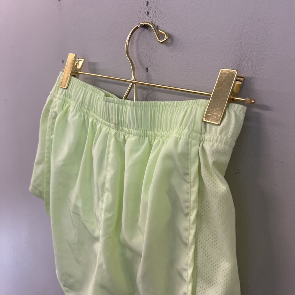 Nike Lime Green Athletic Shorts Extra Small