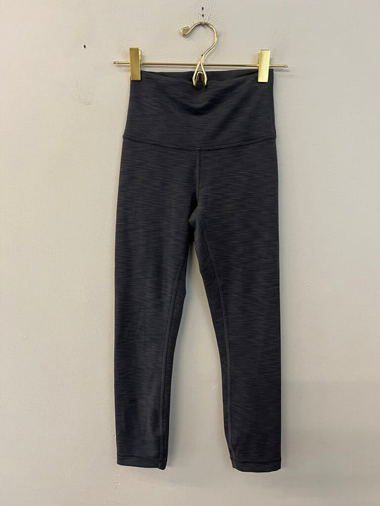 Lululemon Grey Print Cropped Leggings 2