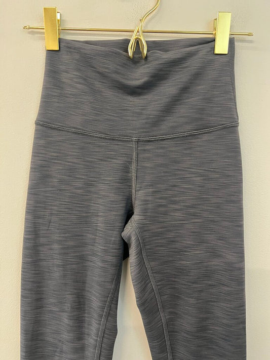 Lululemon Grey Print Cropped Leggings 2
