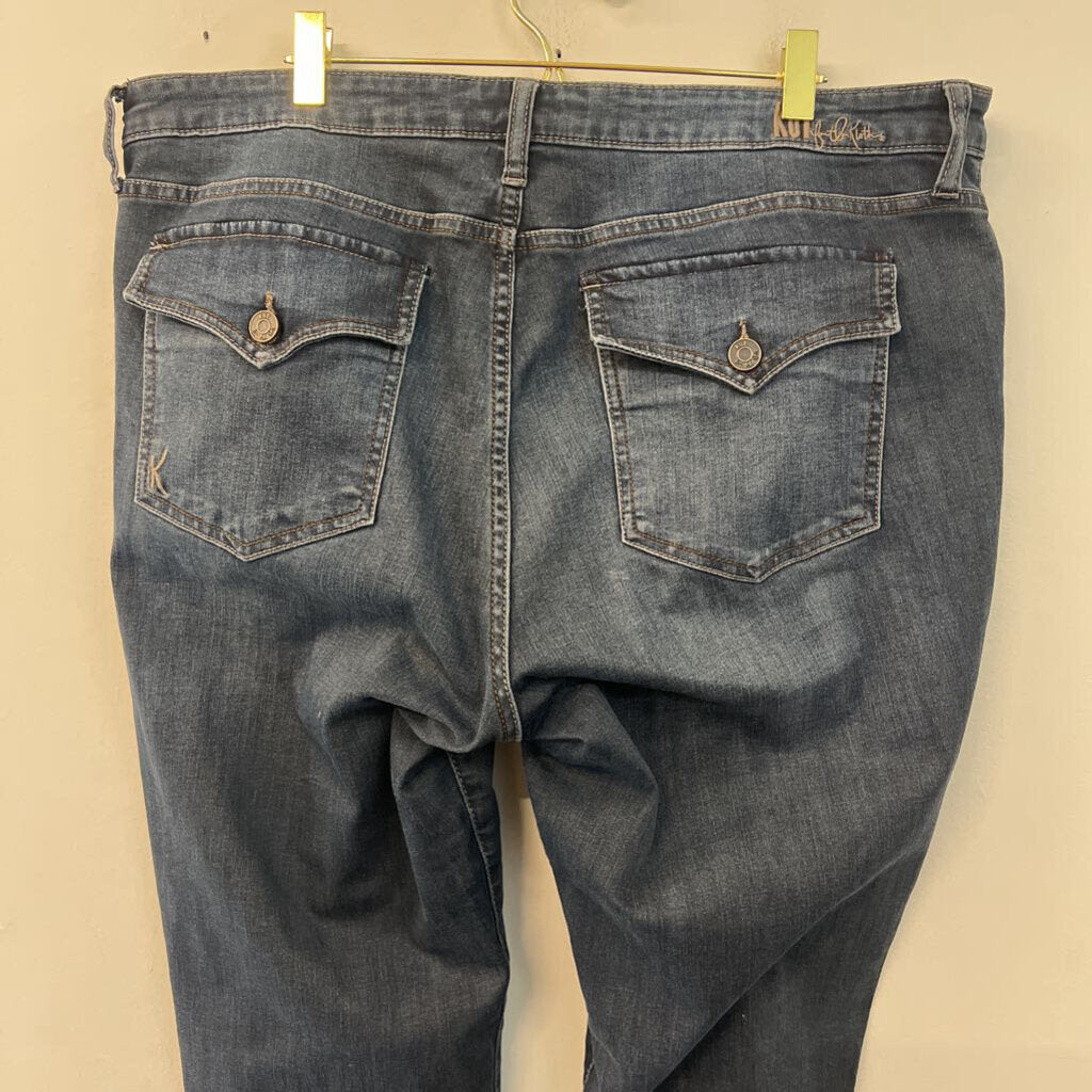 Kut Dark Wash Katy Boyfriend Jeans 16