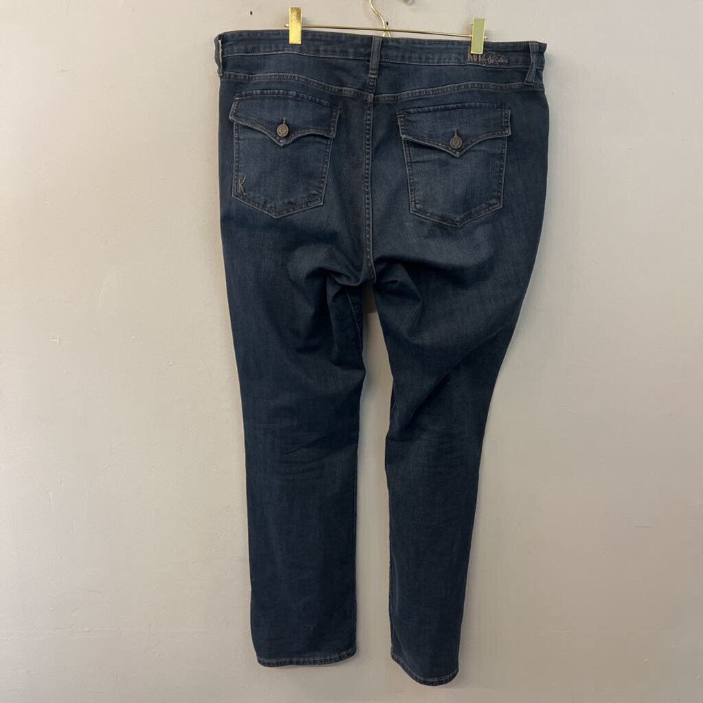 Kut Dark Wash Katy Boyfriend Jeans 16