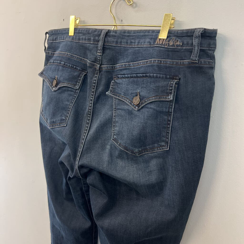 Kut Dark Wash Katy Boyfriend Jeans 16