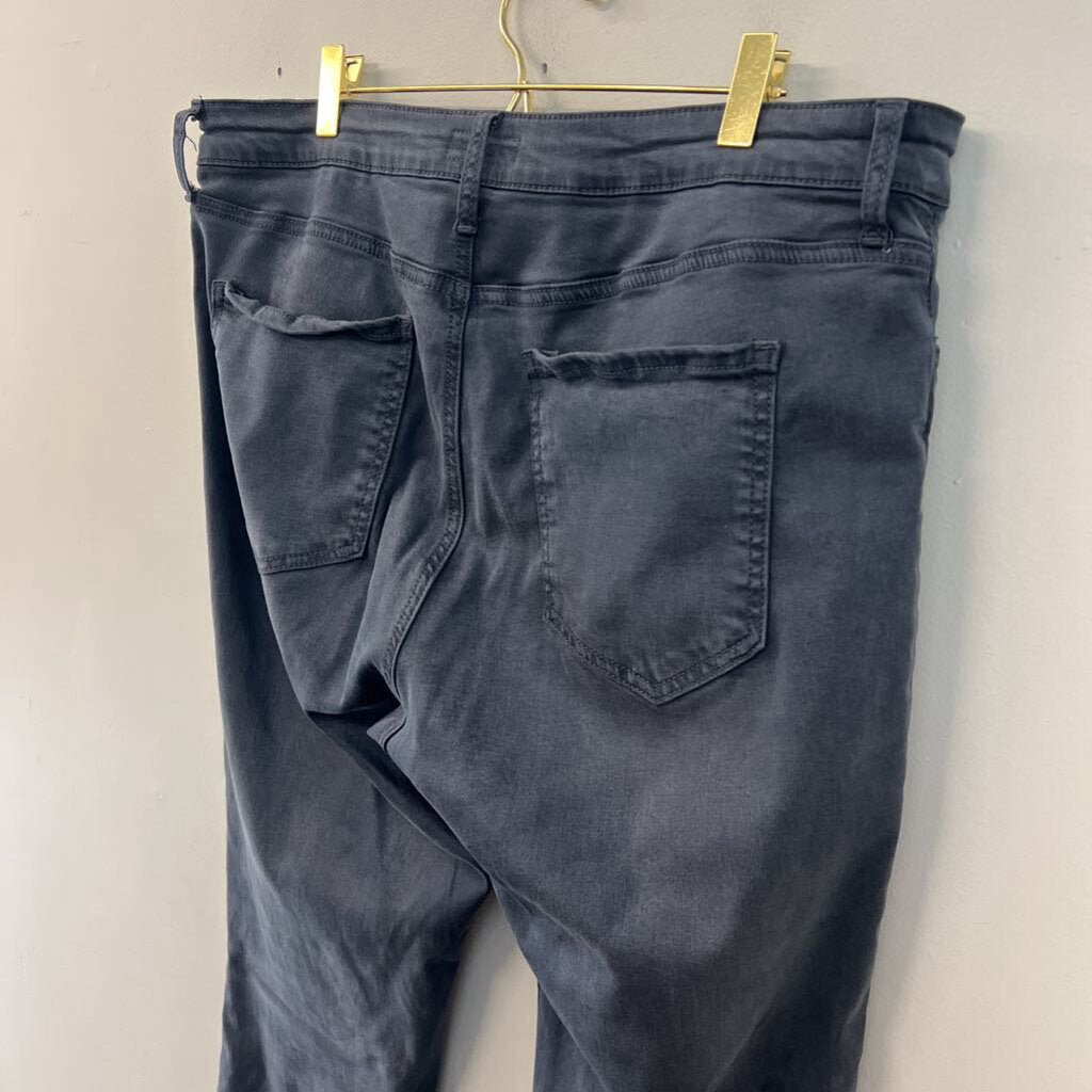 Kut Blue Amy Crop Straight Leg Jeans 16