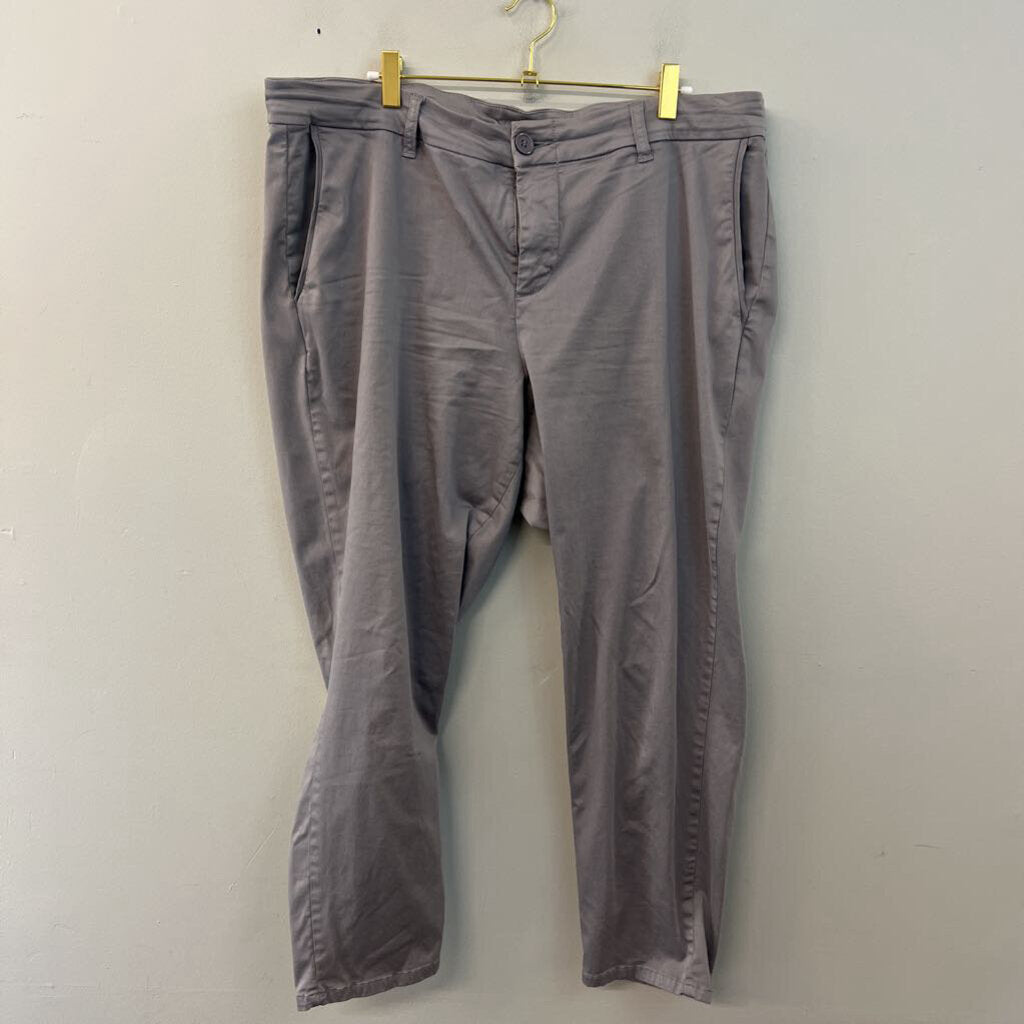 Kut Grey Ankle Trouser Pants 16W