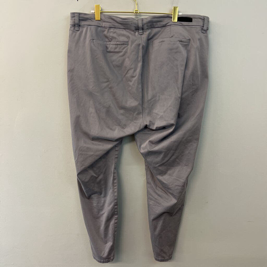 Kut Grey Ankle Trouser Pants 16W
