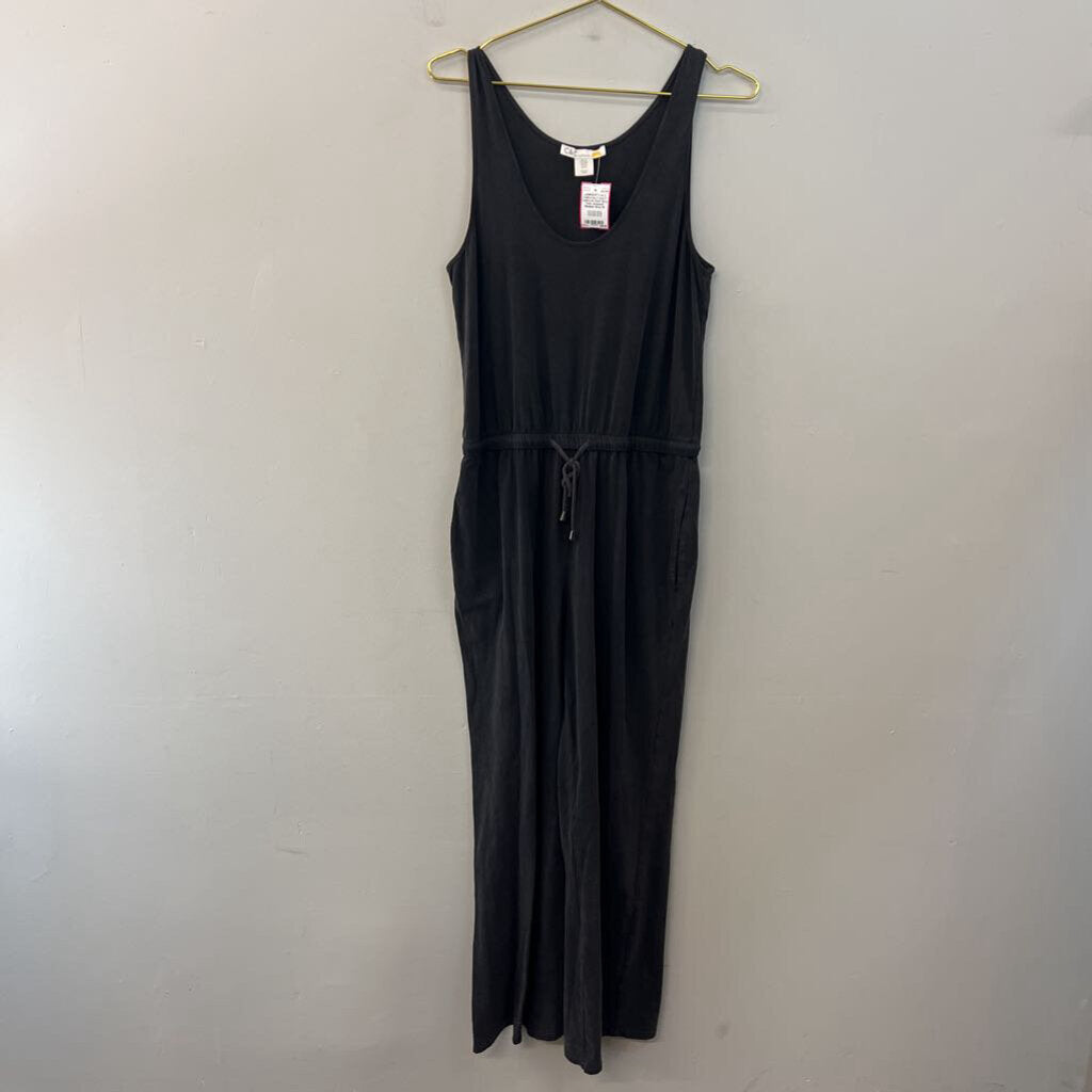 C and C California Dark Grey Tank Jumpsuit Medium