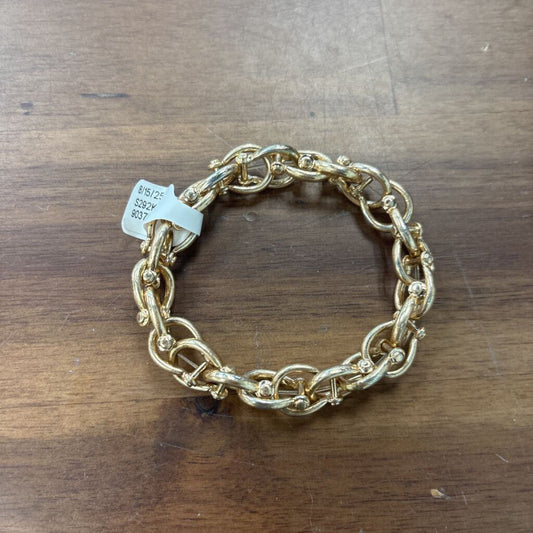 Gold Stretchy Chain Bracelet