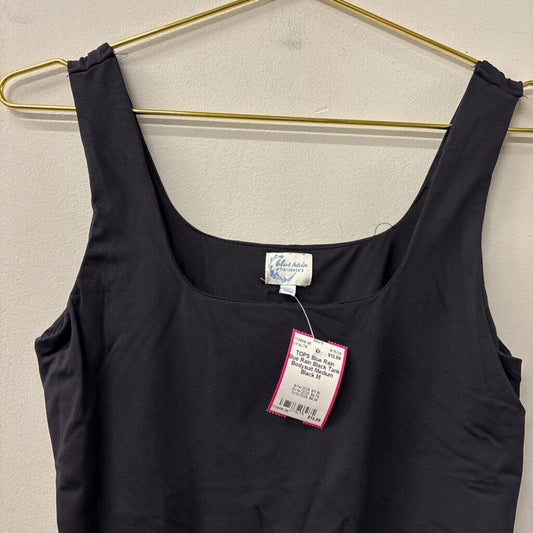 Blue Rain Black Tank Bodysuit Medium