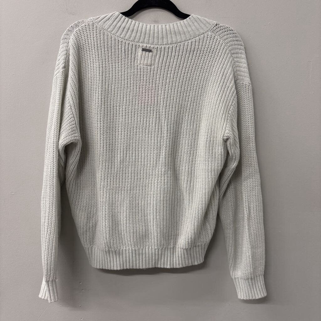 Billabong Faux Wrap Knit Sweater Medium
