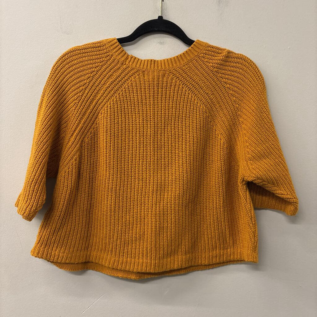 L.A. Hearts Cropped Short Sleeve Sweater Medium