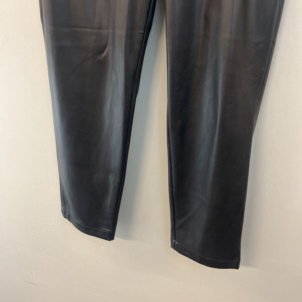 Loft Faux Leather Jogger Pants Medium