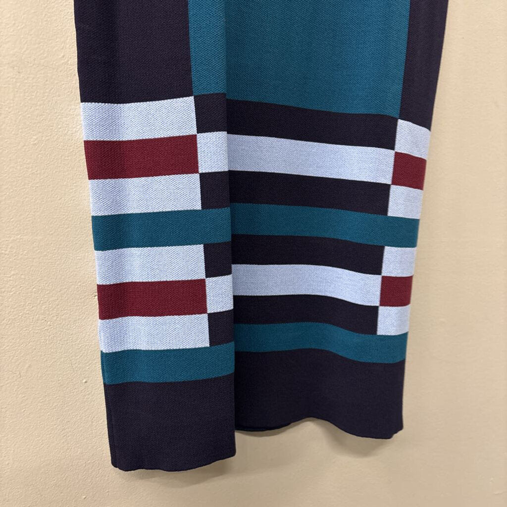 Vince Camuto Geometric Midi Dress Medium