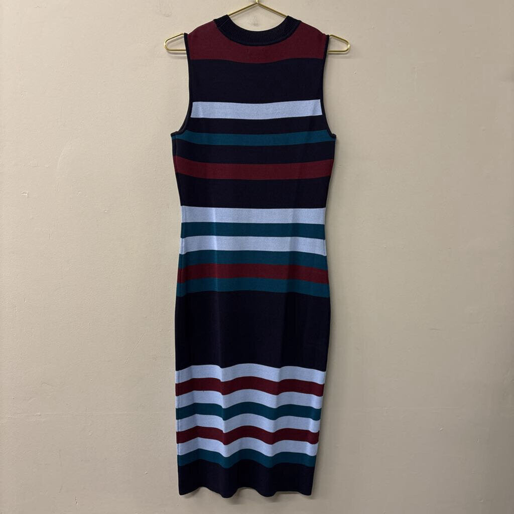 Vince Camuto Geometric Midi Dress Medium