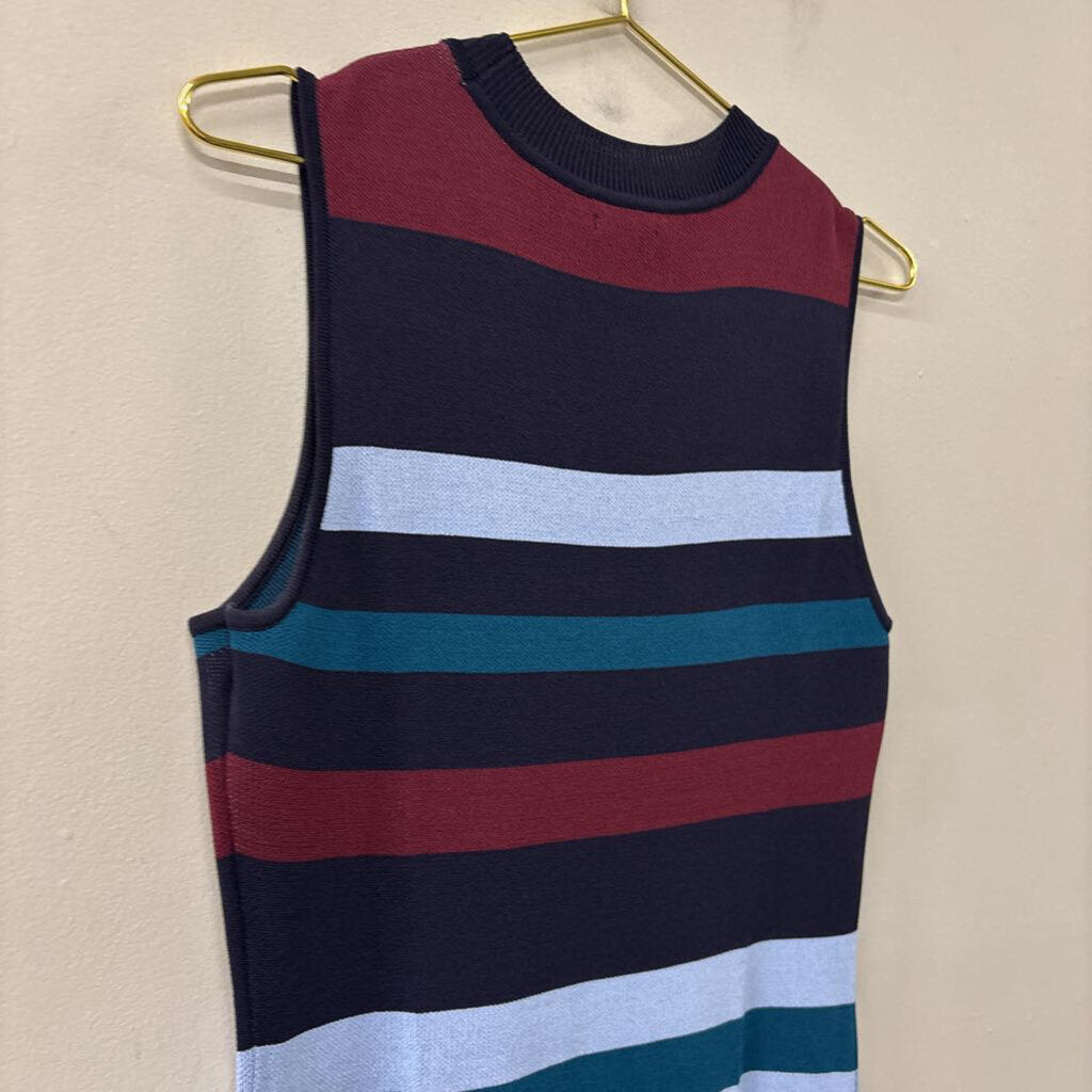 Vince Camuto Geometric Midi Dress Medium