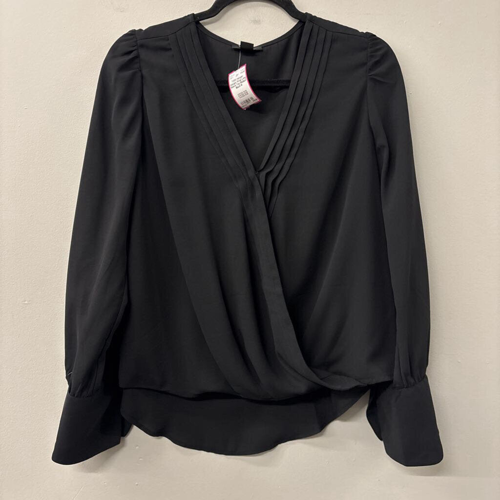 Halogen Wrap Long Sleeve Top Medium