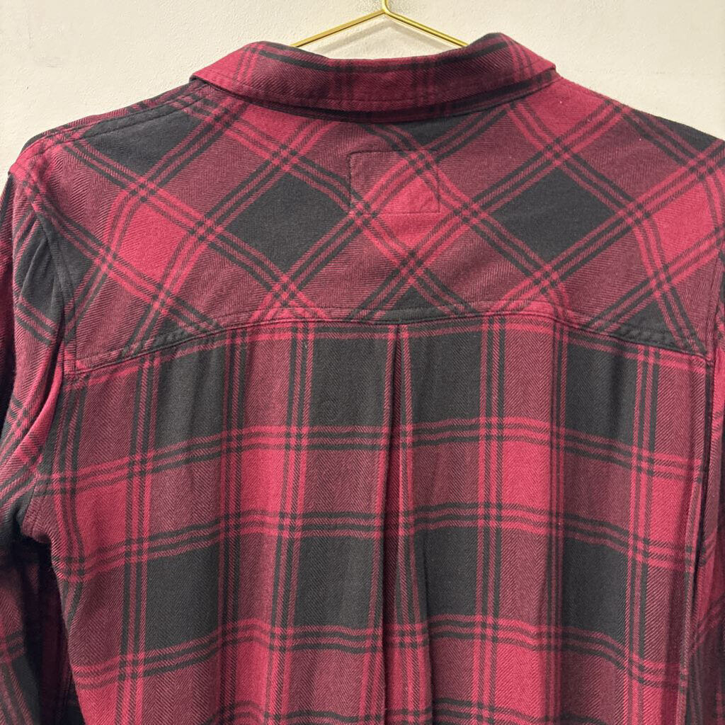 Rails Plaid Long Sleeve Button Up Shirt Medium