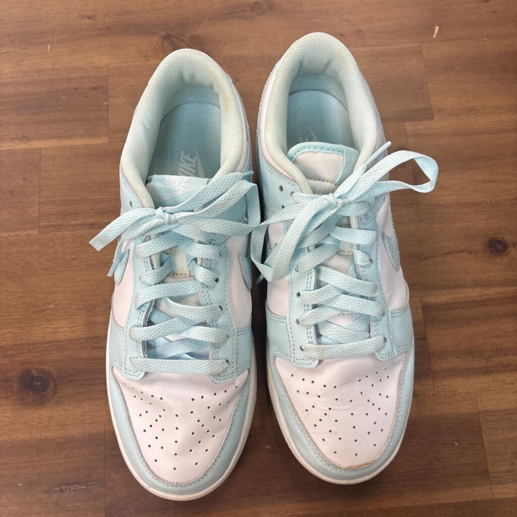 Nike Light Blue/White Low Dunks 9.5