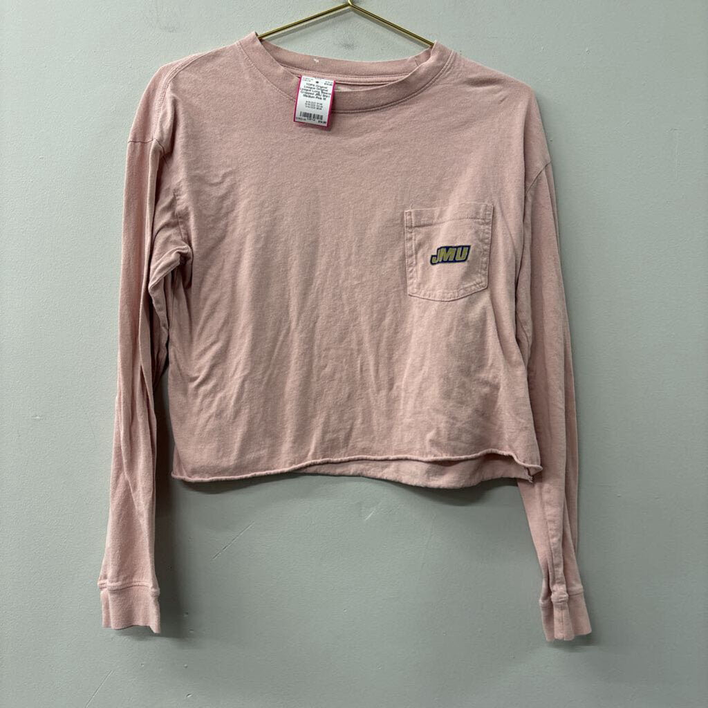 Original League Long Sleeve Cropped JMU Shirt Medium