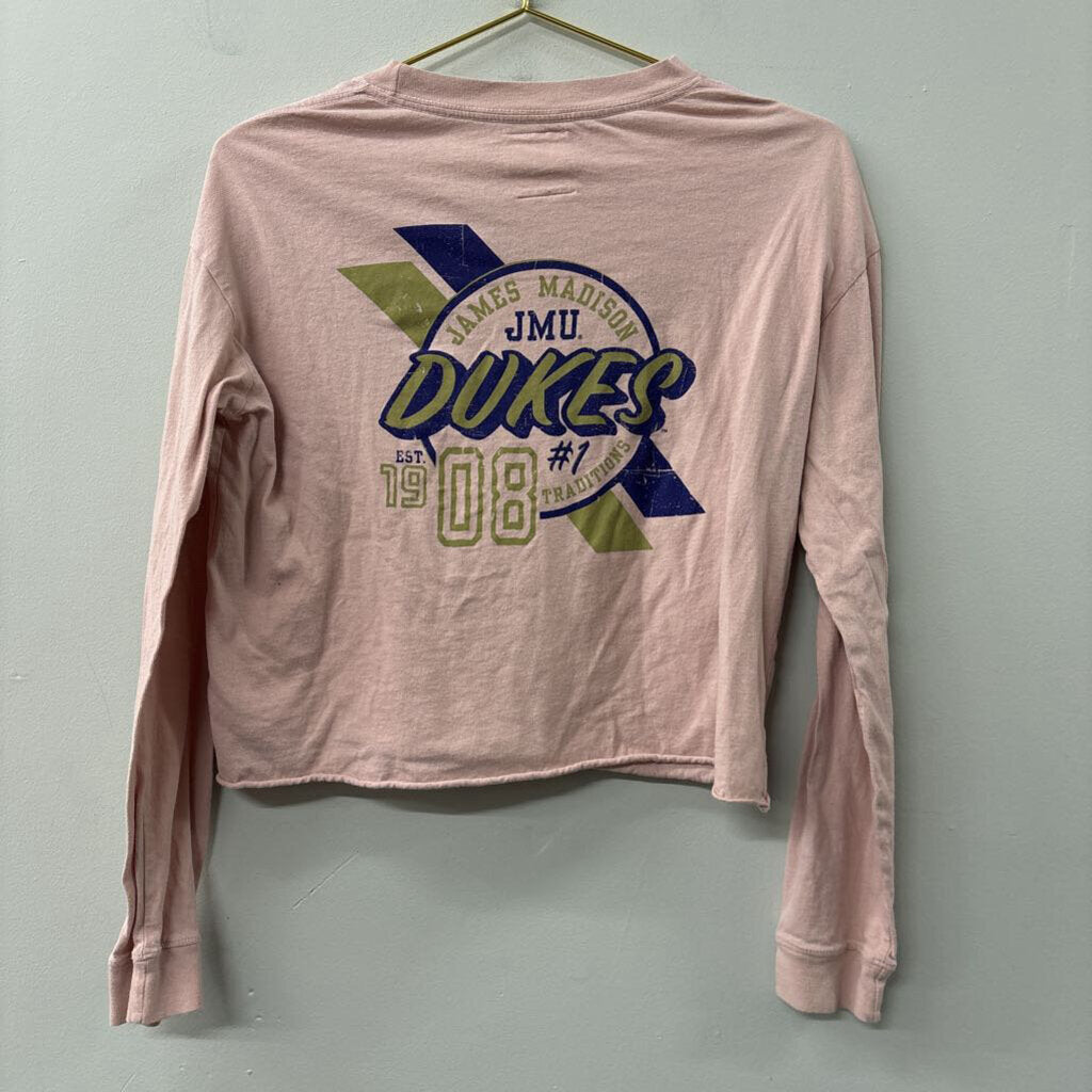Original League Long Sleeve Cropped JMU Shirt Medium