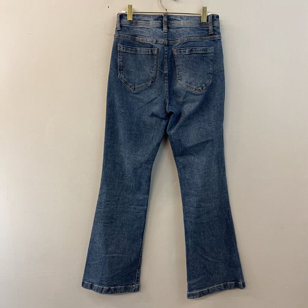 Kensie Jeans Dark Wash Flare Jeans 27