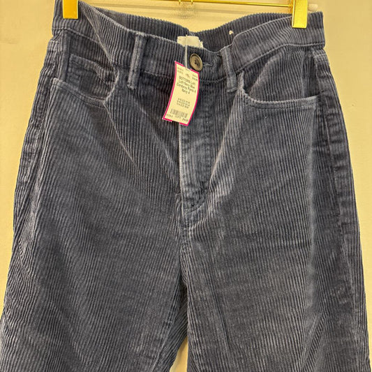 Loft Navy Blue Corduroy Pants 4