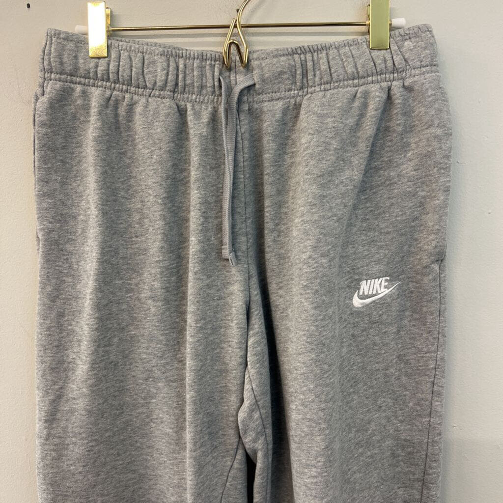 Nike Grey Logo Sweatpants Medium