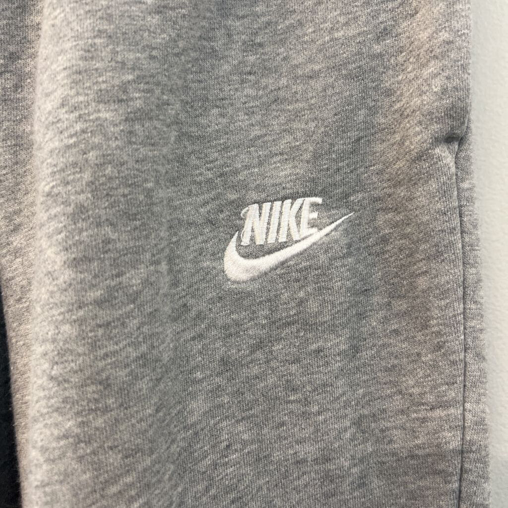 Nike Grey Logo Sweatpants Medium