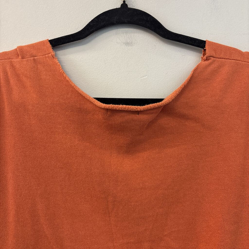 Wild Fable Raw Edge Cropped Sweatshirt Small