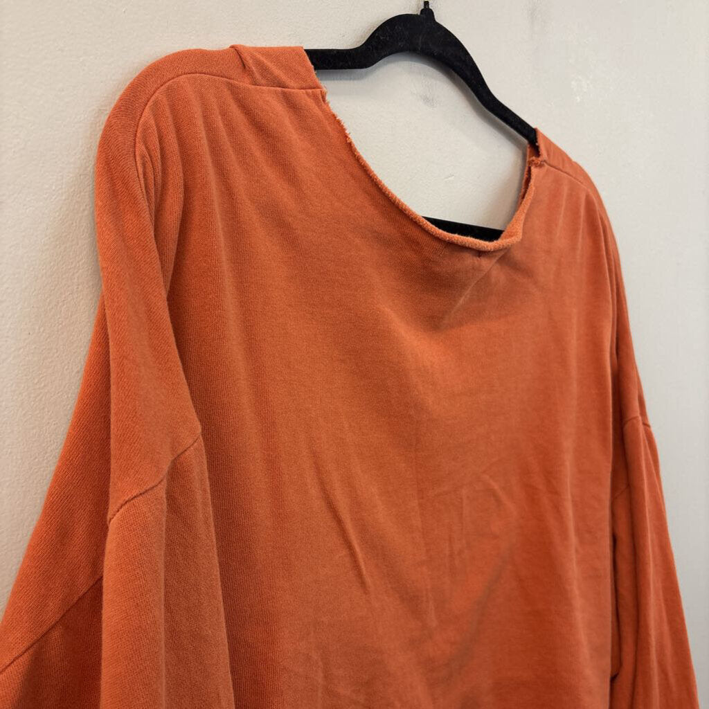 Wild Fable Raw Edge Cropped Sweatshirt Small