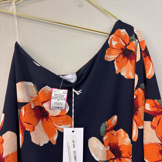 Adrienne One Shoulder Floral Top Medium