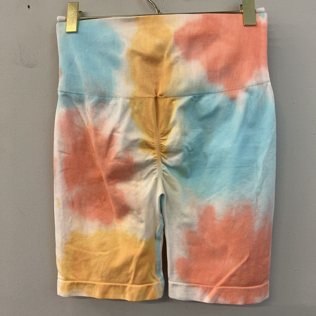 Maxxim Tie Dye Bike Shorts Medium