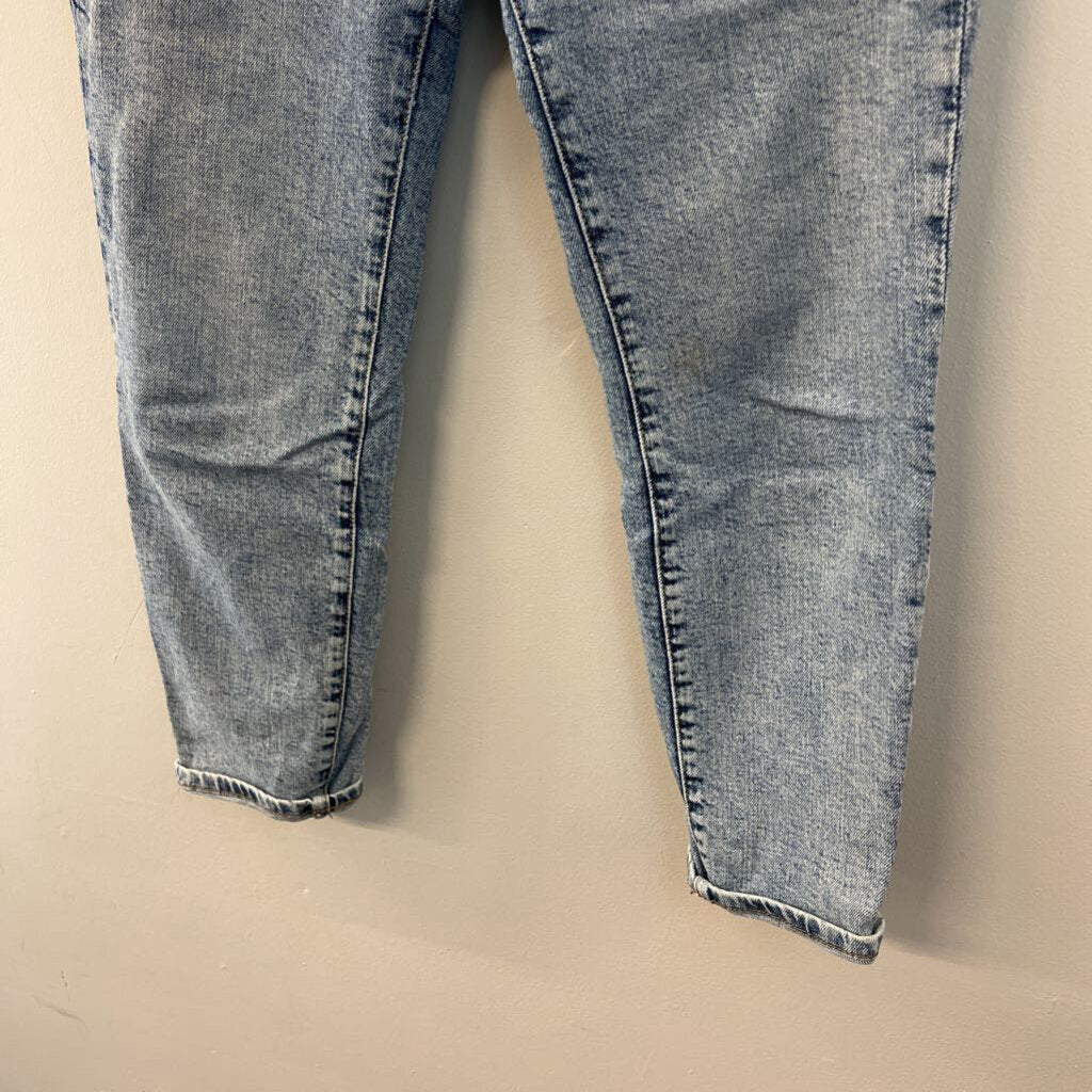 H&M Blue Ultra High Waist Mom Jeans 4