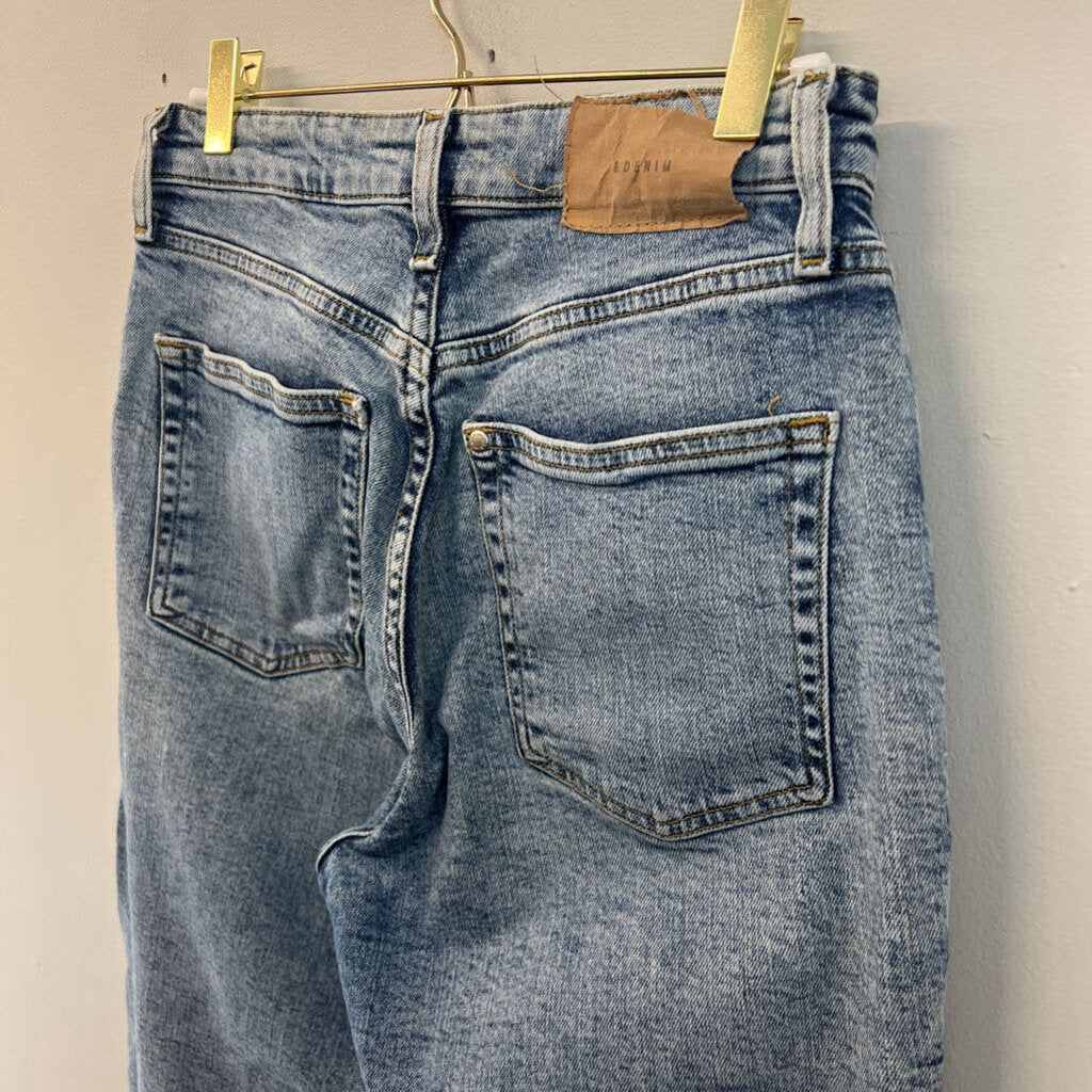 H&M Blue Ultra High Waist Mom Jeans 4