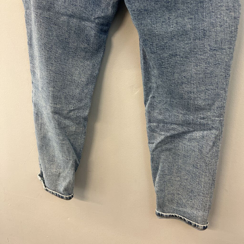 H&M Blue Ultra High Waist Mom Jeans 4