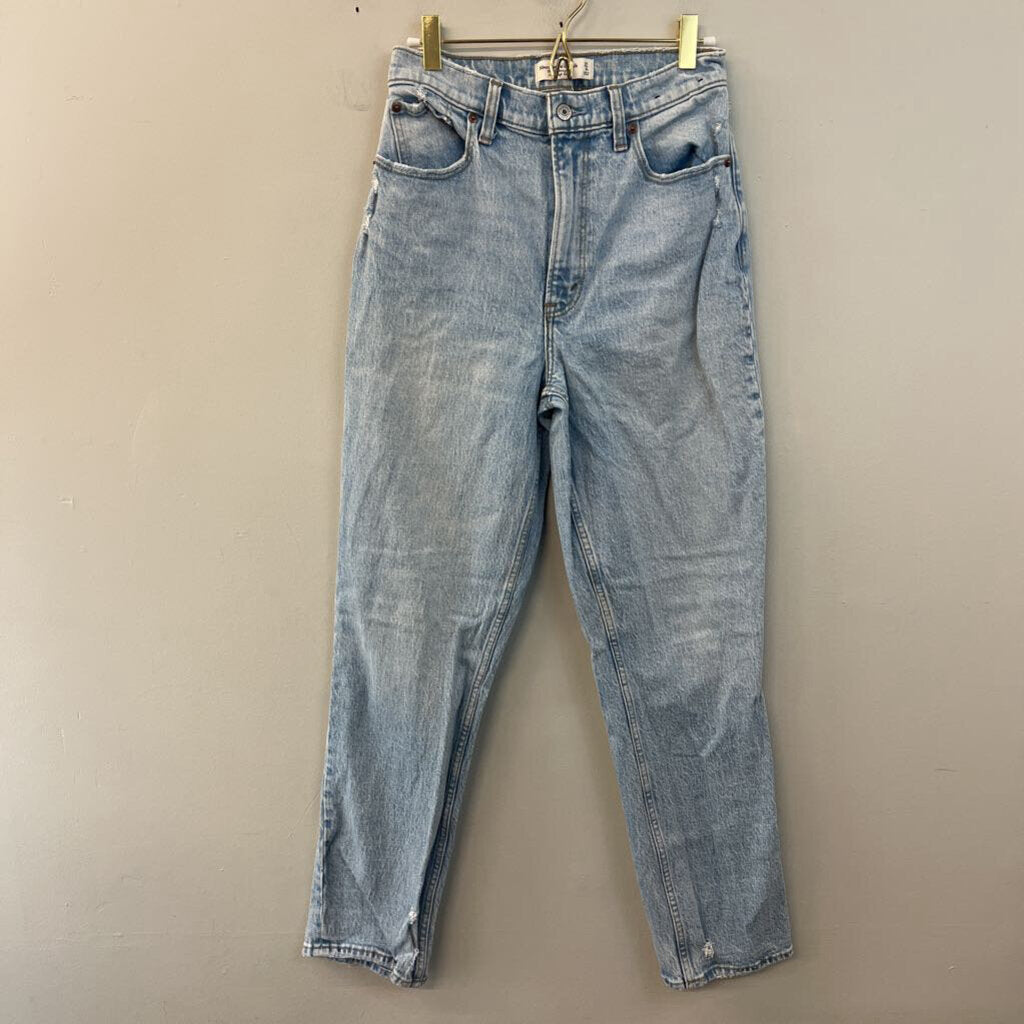 Abercrombie & Fitch 90s Straight Ultra High Rise 27