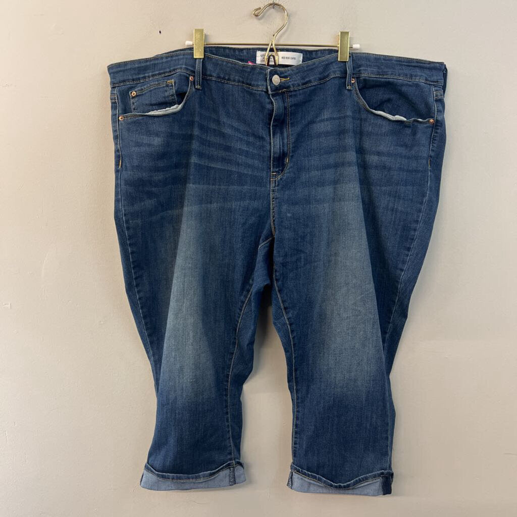 Levi Strauss Mid Rise Capri 28W