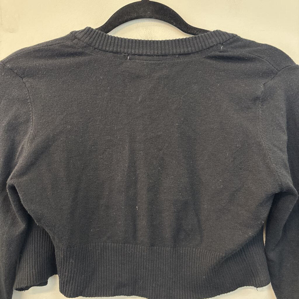 Fervour Cropped Button Up Cardigan Small